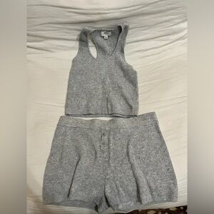 Aerie sweater pajama set